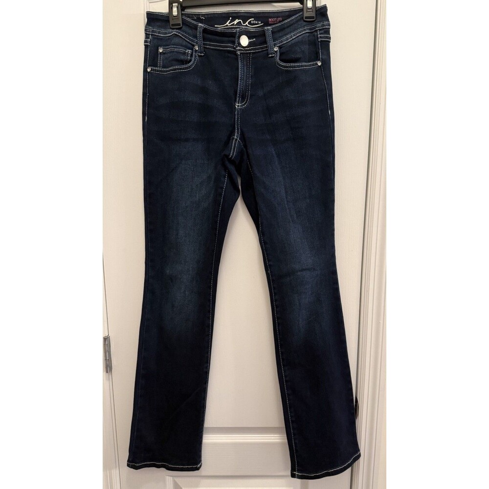 I.N.C. International Concepts Regular Fit Bootcut Jeans Dark Wash Blue Size 6